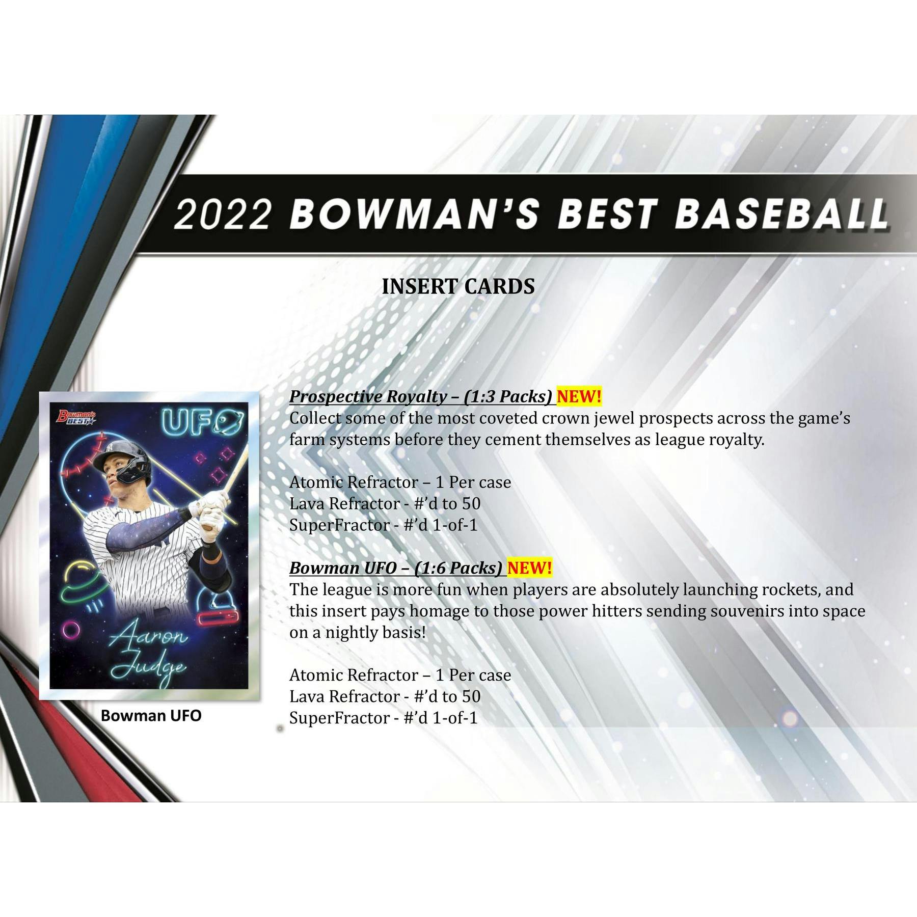 2022 Bowman's Best Baseball Hobby 8-Box Case