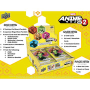 2023 Upper Deck Marvel Anime Volume 2 Hobby 16-Box Case