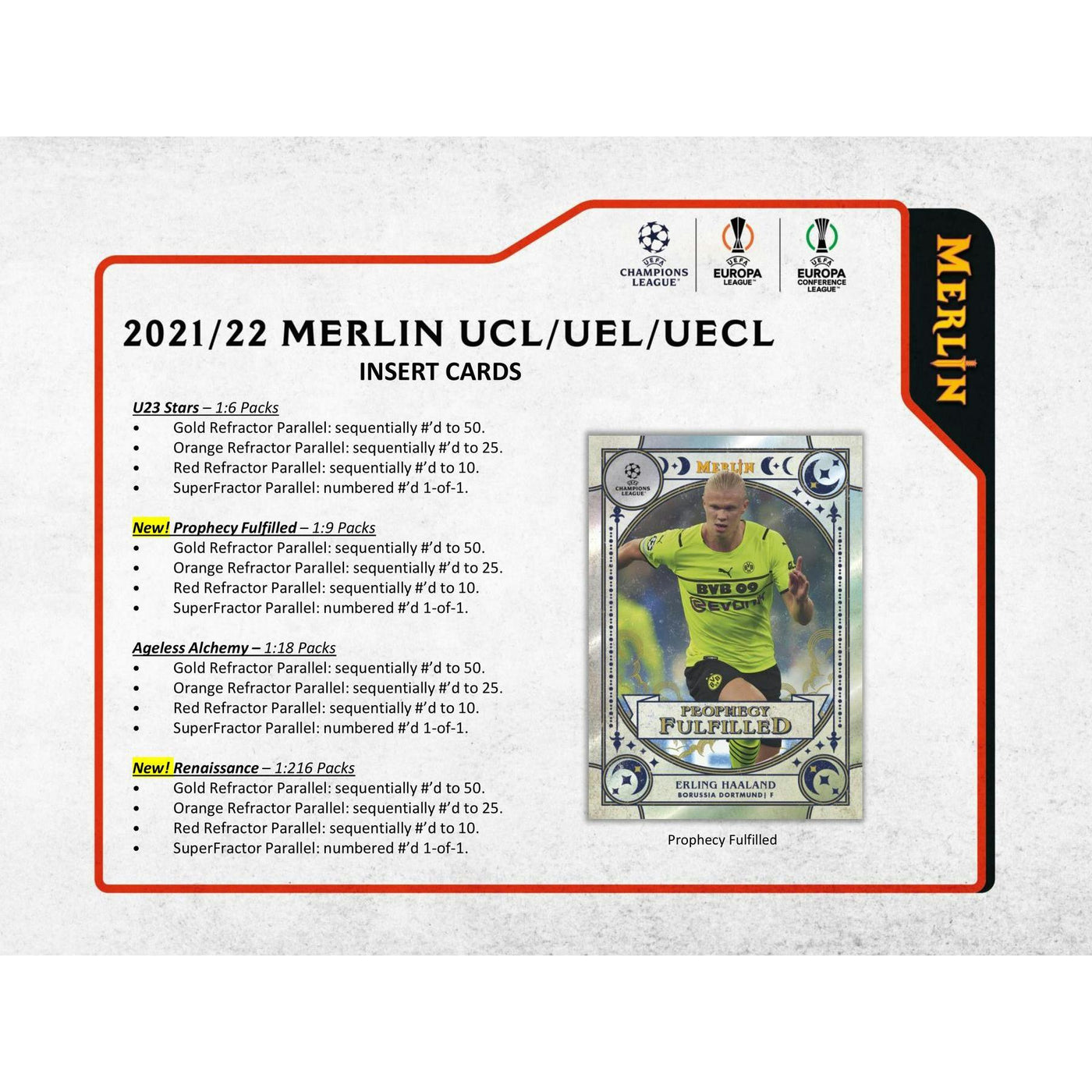 2021/22 Topps UEFA Champions League Merlin Chrome Soccer Hobby 12-Box Case