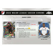 2022 Topps Chrome MLS Major League Soccer Hobby Box (Reed Buy)