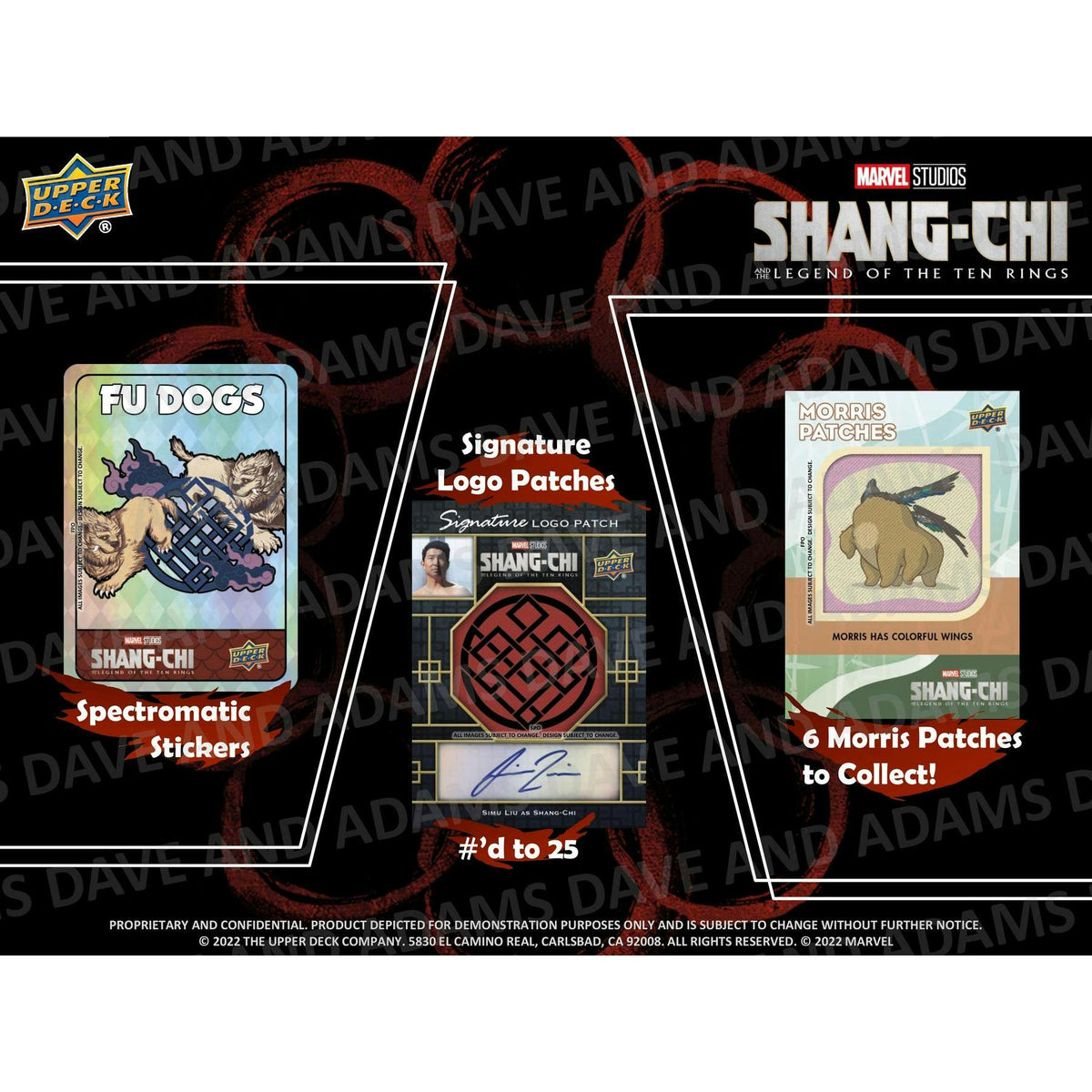 2023 Upper Deck Marvel Studios Shang-Chi and the Legend of the Ten Rings Hobby 12-Box Case