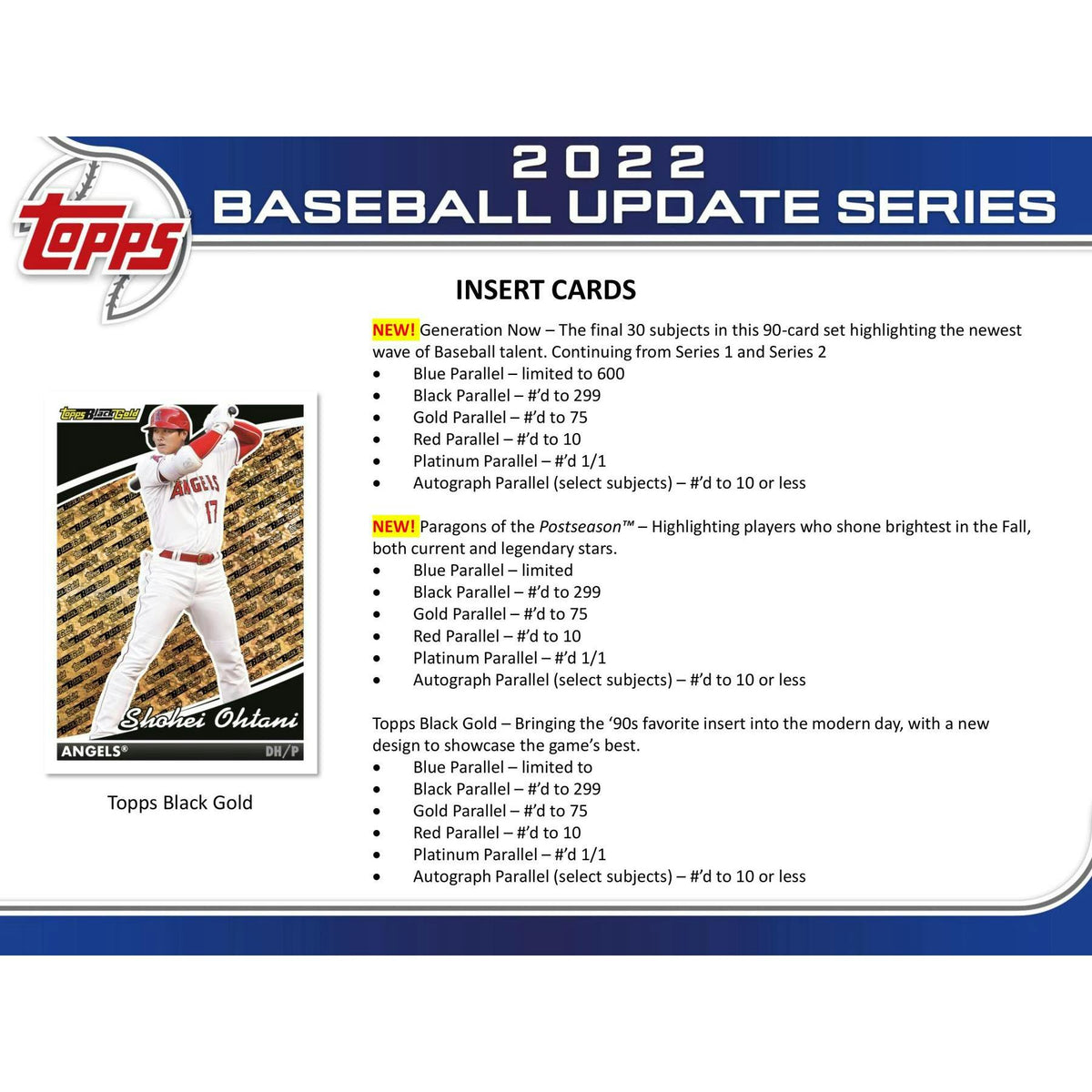 2022 Topps Update Series Baseball Hobby Jumbo Box