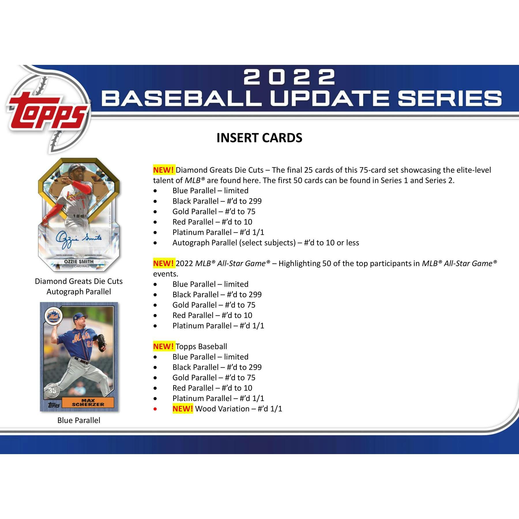 2022 Topps Update Series Baseball Hobby Jumbo Box