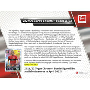 2021/22 Topps Chrome Bundesliga Soccer Hobby Lite Box