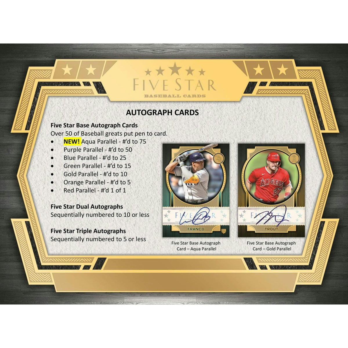 2022 Topps Five Star Baseball Hobby 8-Box Case
