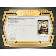 2022 Topps Five Star Baseball Hobby 8-Box Case