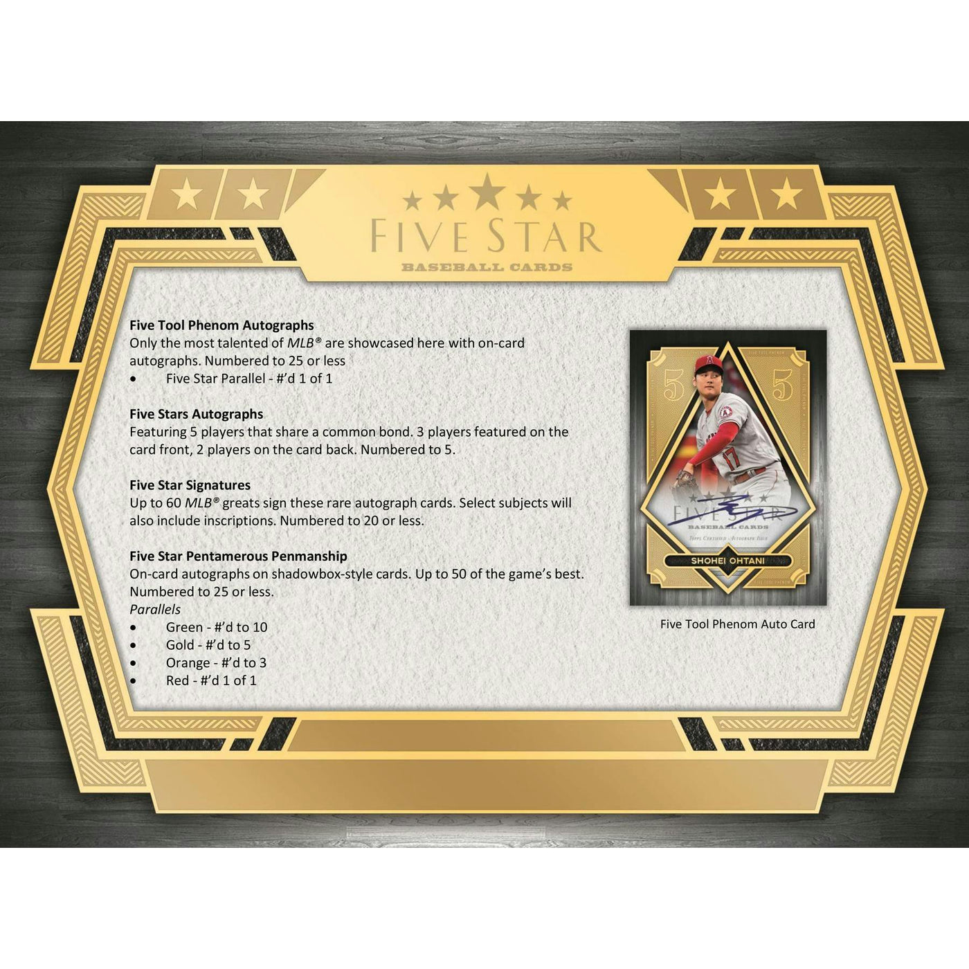 2022 Topps Five Star Baseball Hobby 8-Box Case