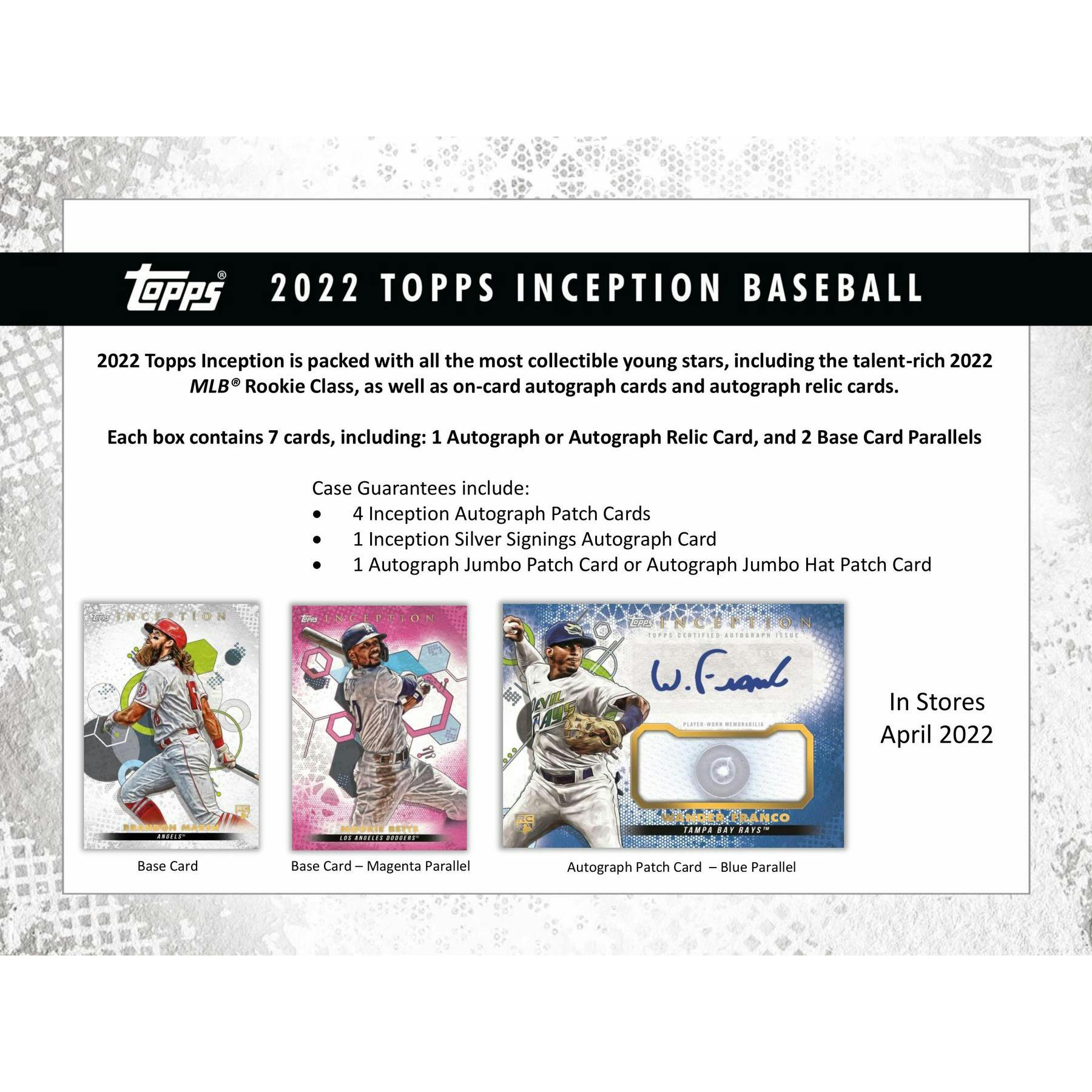 2022 Topps Inception Baseball Hobby Box
