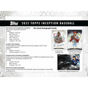 2022 Topps Inception Baseball Hobby 16-Box Case