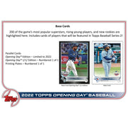 2022 Topps Opening Day Baseball Hobby Box