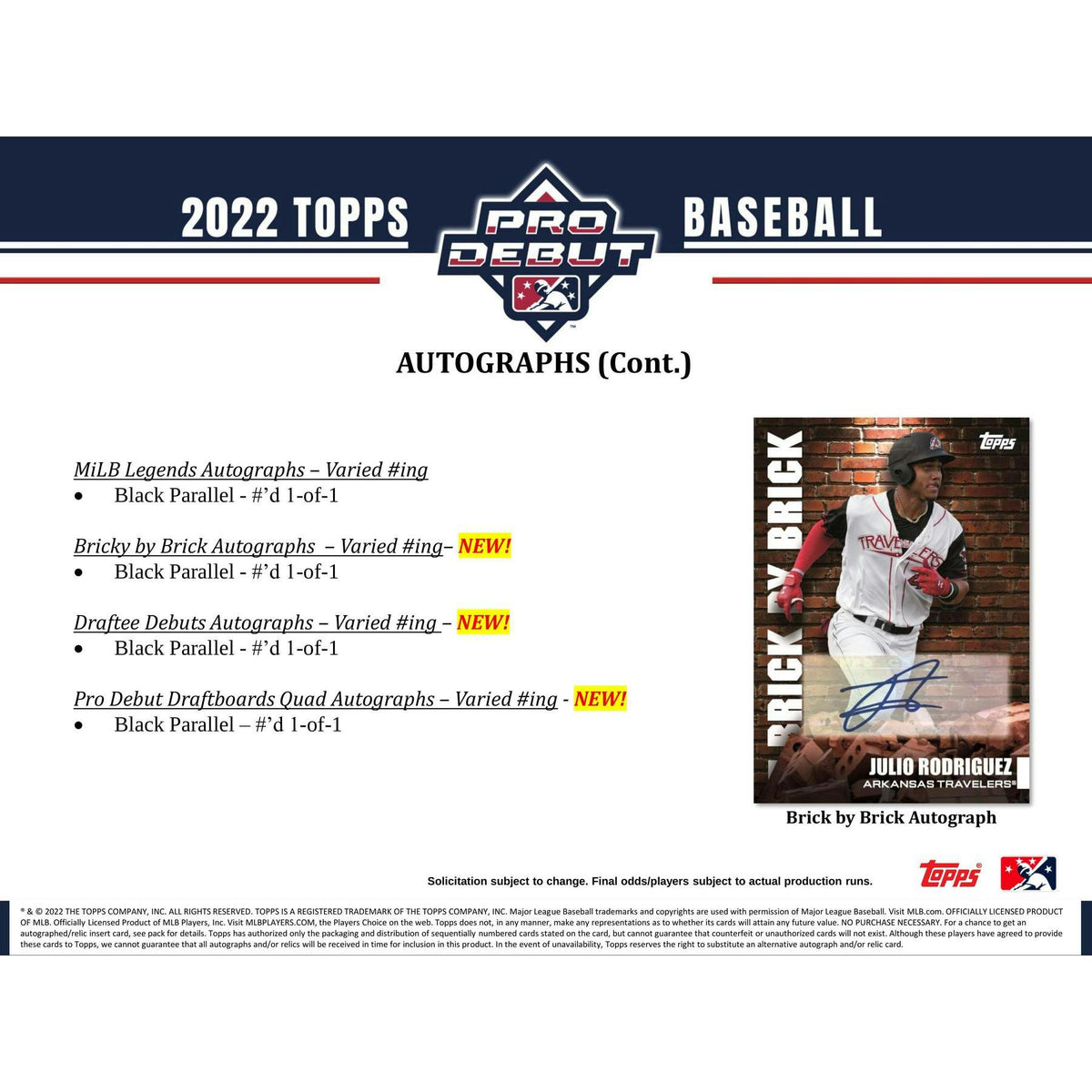 2022 Topps Pro Debut Baseball Hobby Box