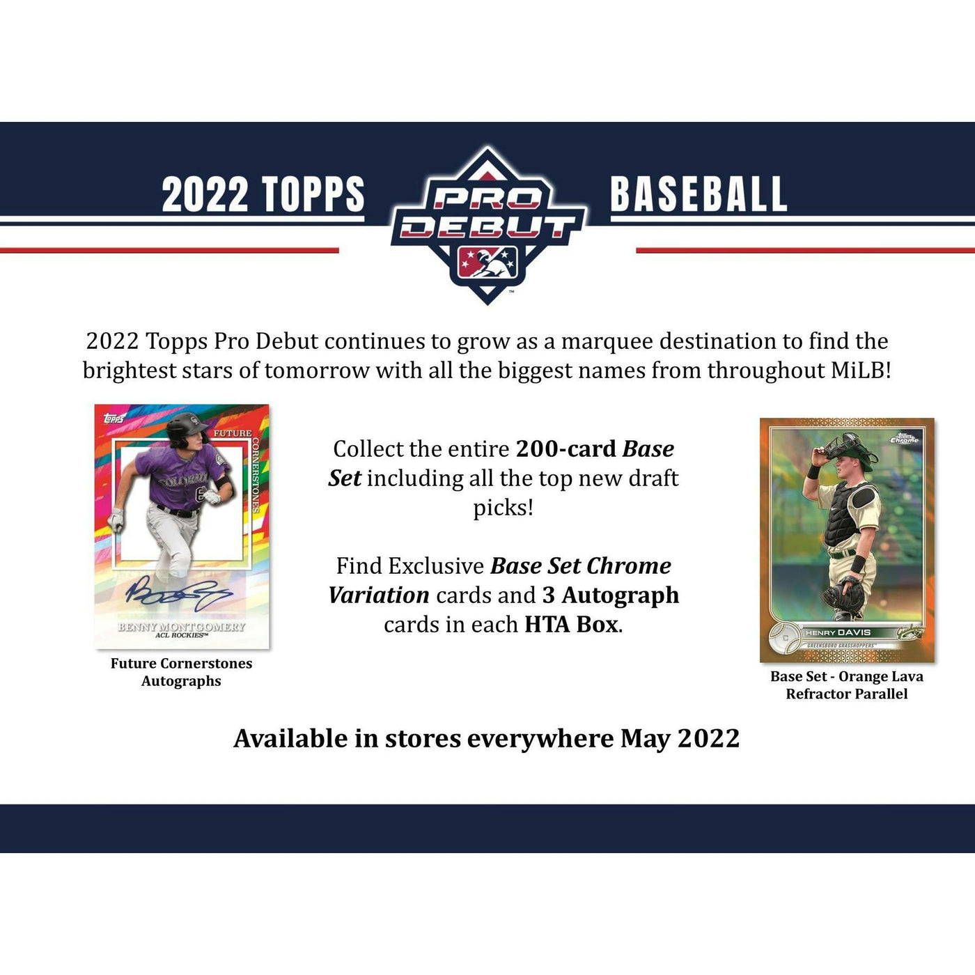 2022 Topps Pro Debut Baseball Hobby Jumbo 8-Box Case