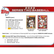 2022 Topps Series 2 Baseball Hobby Jumbo Box