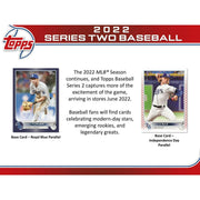 2022 Topps Series 2 Baseball 7-Pack Blaster Box (Commemorative Relic Card!)