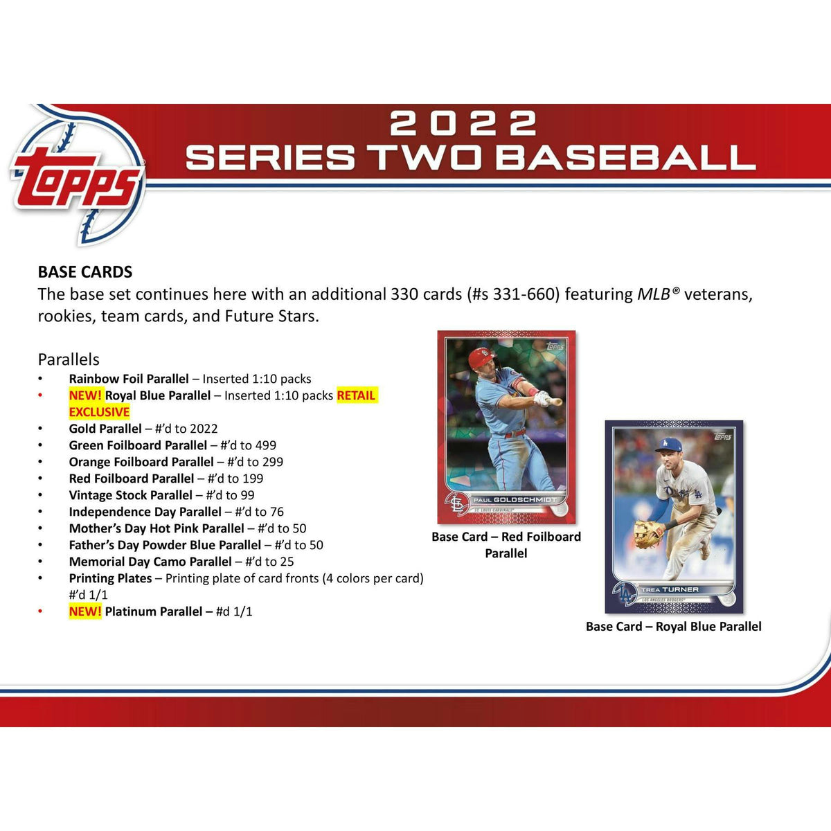 2022 Topps Series 2 Baseball 7-Pack Blaster Box (Commemorative Relic Card!)