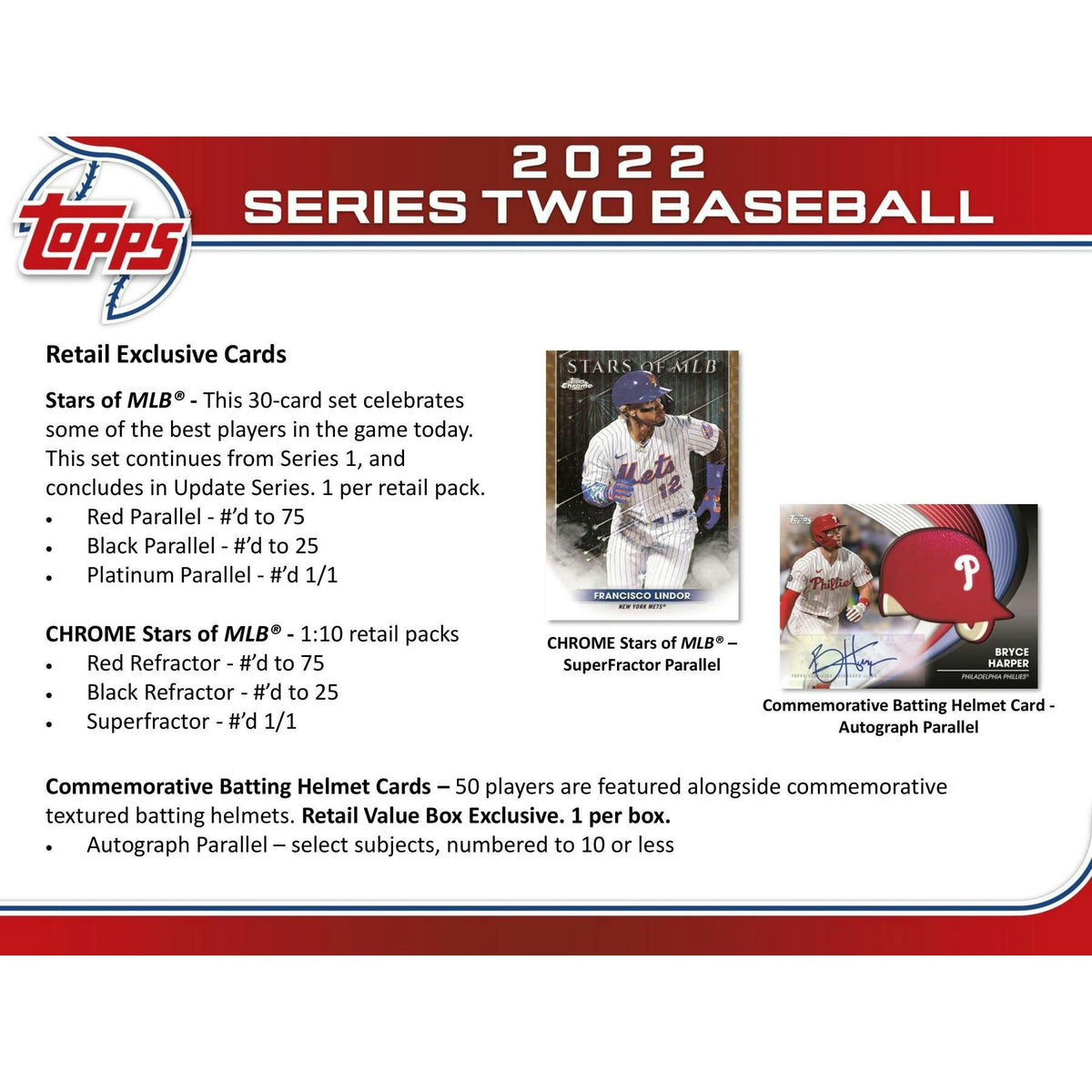 2022 Topps Series 2 Baseball 7-Pack Blaster Box (Commemorative Relic Card!)