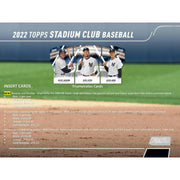 2022 Topps Stadium Club Baseball Hobby 16-Box Case