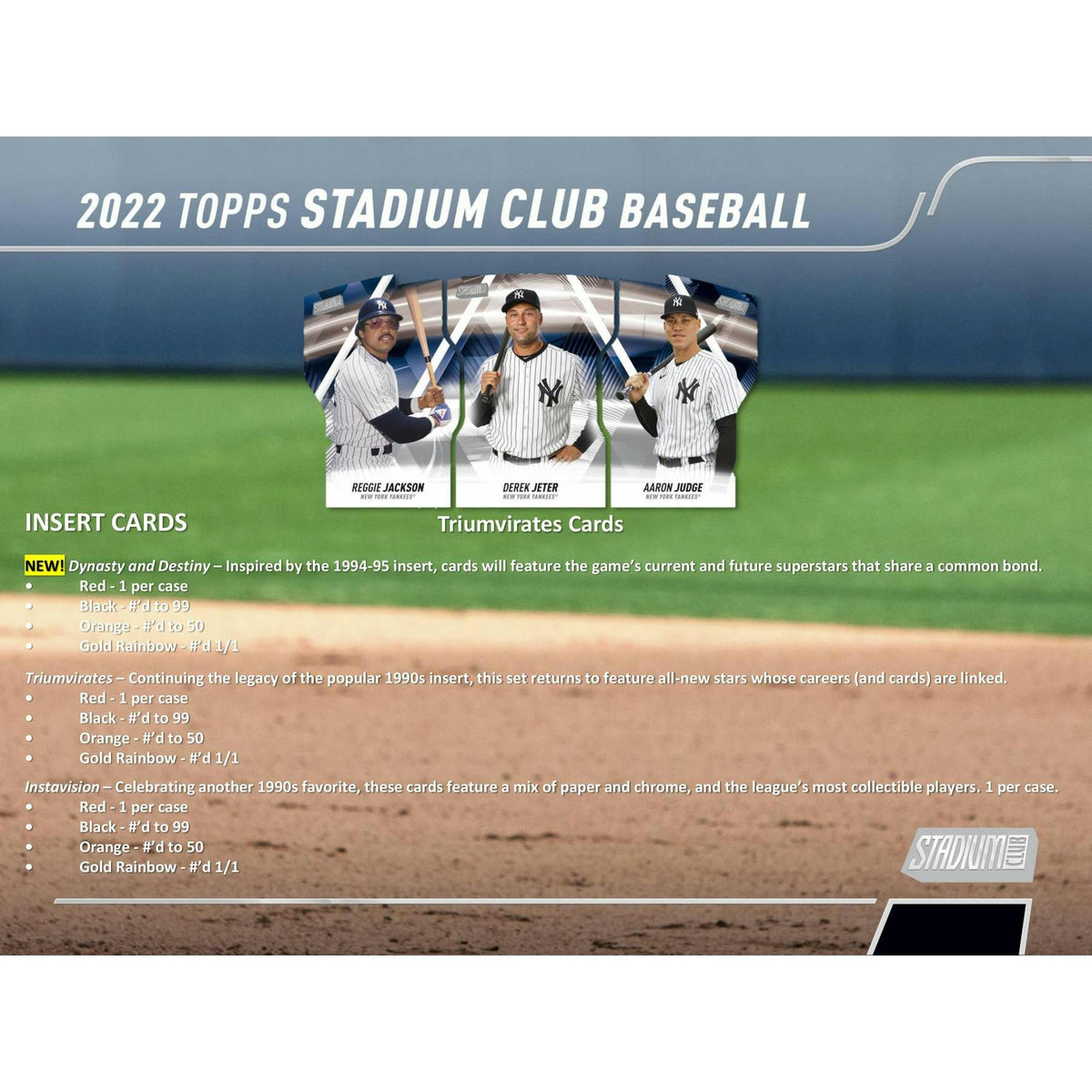 2022 Topps Stadium Club Baseball Hobby Box