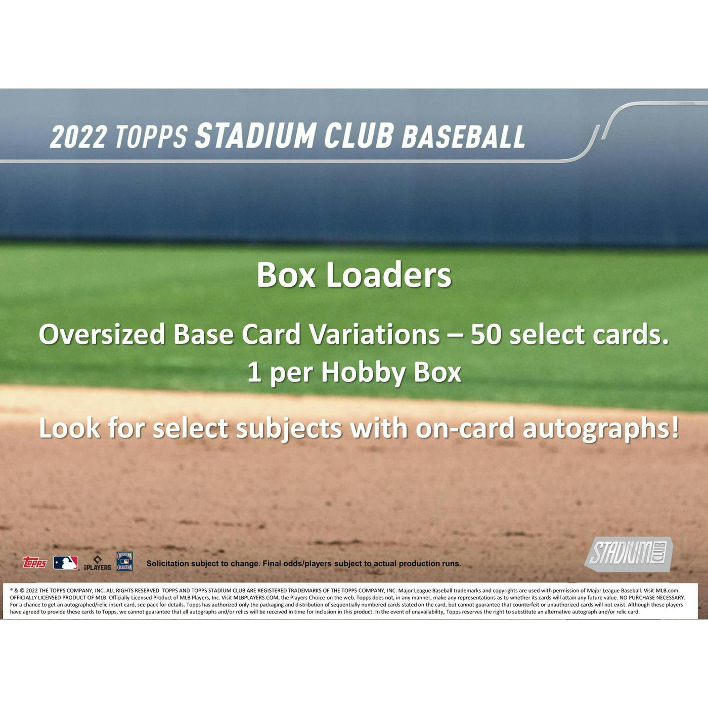 2022 Topps Stadium Club Baseball Hobby 16-Box Case