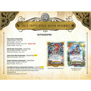 2022 Topps Gypsy Queen Baseball Hobby 10-Box Case