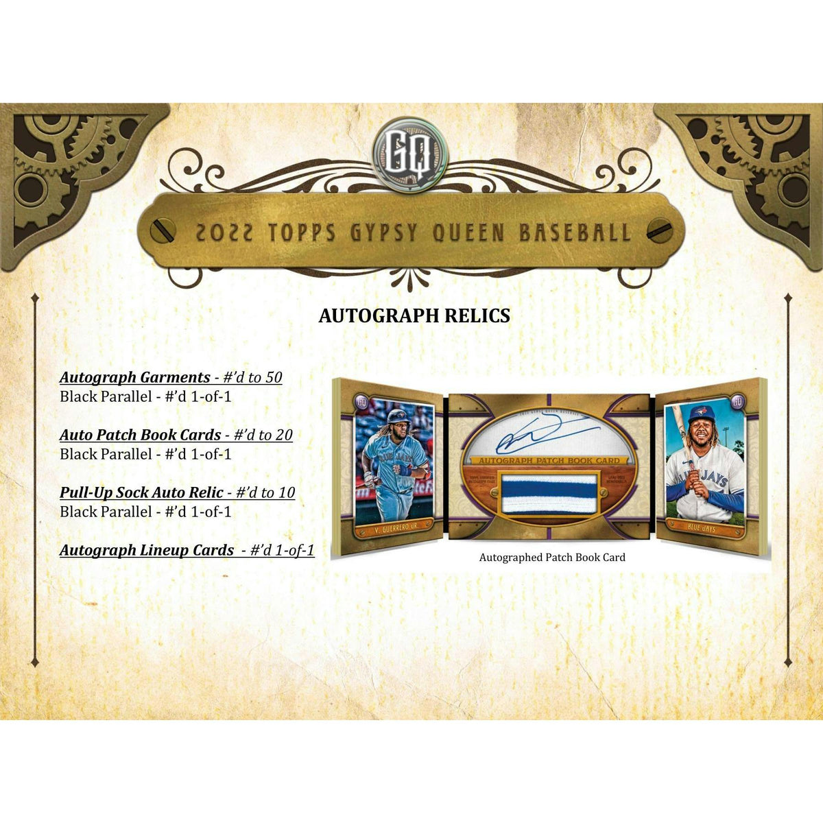 2022 Topps Gypsy Queen Baseball Hobby 10-Box Case
