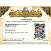 2022 Topps Gypsy Queen Baseball Hobby 10-Box Case