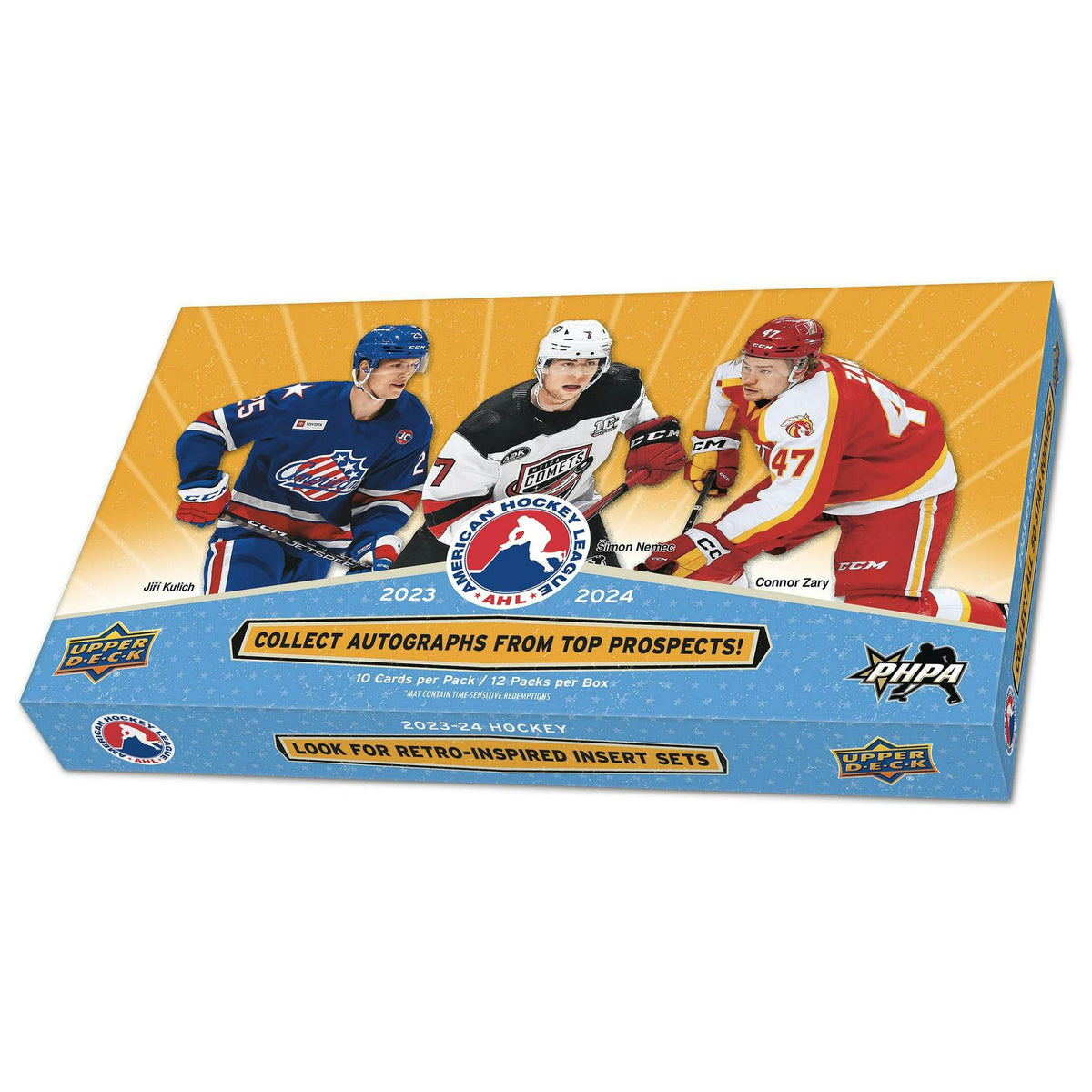 2023/24 Upper Deck AHL Hockey Hobby 24-Box Case