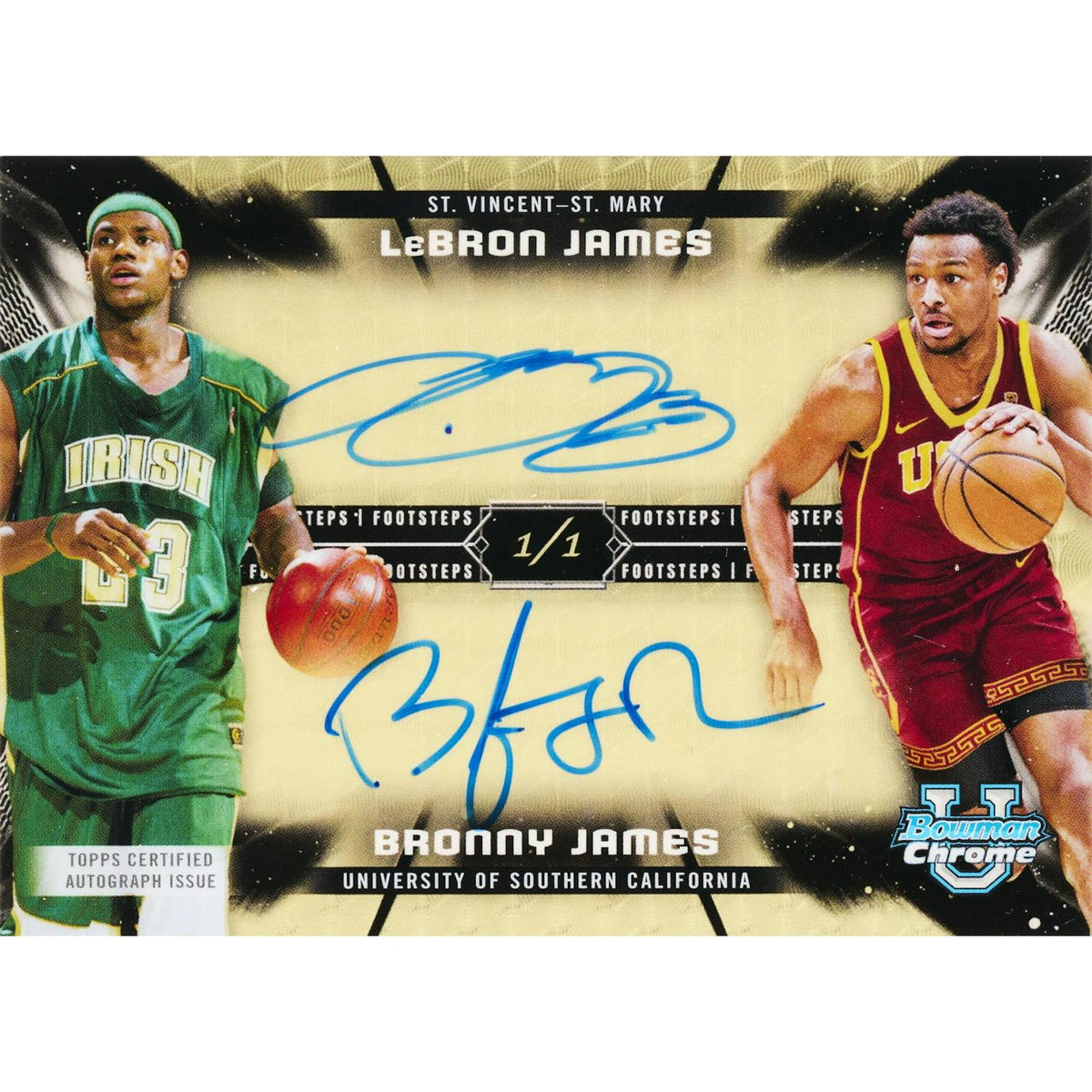 2023/24 Bowman University Chrome Basketball Hobby Box