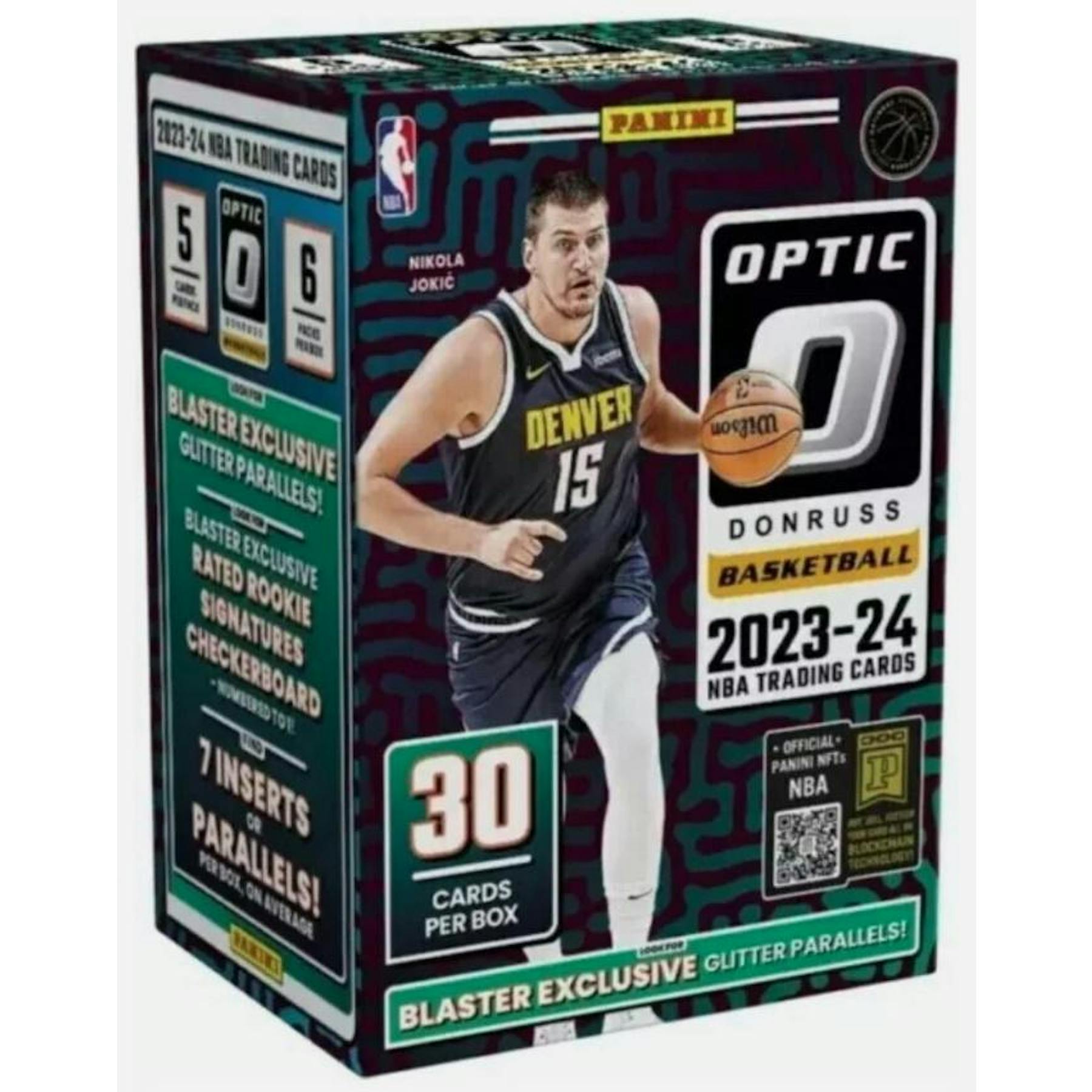 2023/24 Panini Donruss Optic Basketball Blaster Box (Glitter Parallels) (Reed Buy)