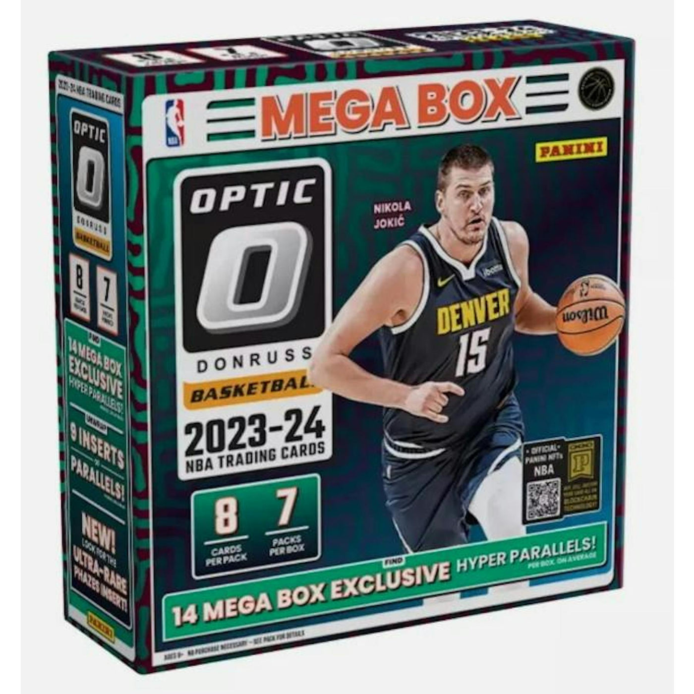 2023/24 Panini Donruss Optic Basketball Mega Box (Hyper Pink Prizms)