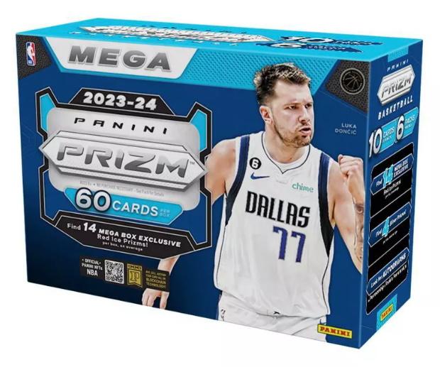2023/24 Panini Prizm Basketball Mega Box (Red Ice Prizms)