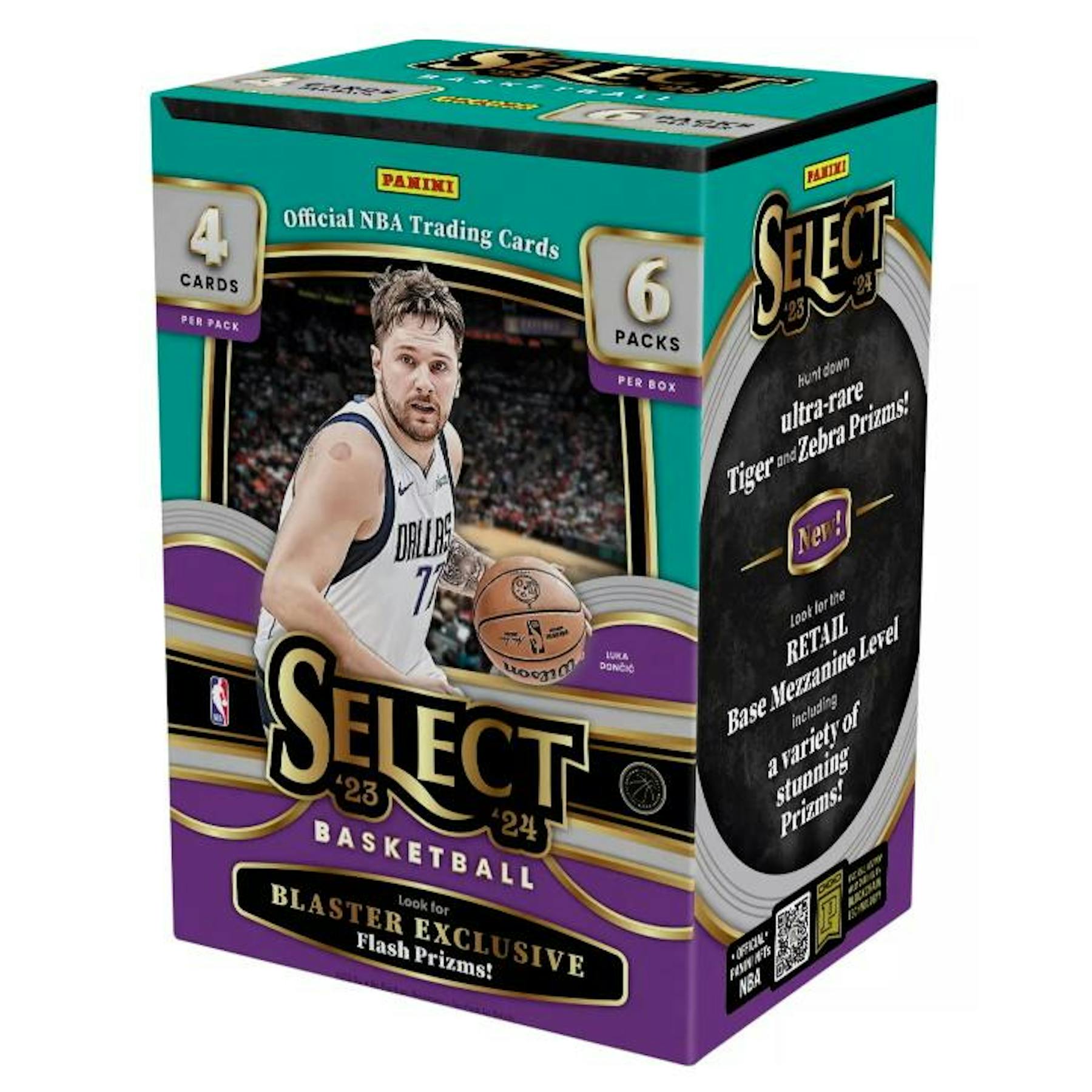 2023/24 Panini Select Basketball Blaster Box (Flash Prizms)