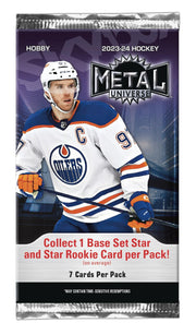 2023/24 Upper Deck Skybox Metal Universe Hockey Hobby Pack