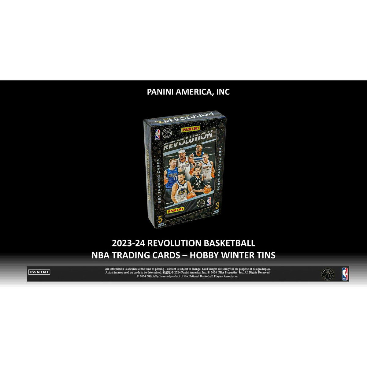 2023/24 Panini Revolution Basketball Winter Tin