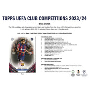 2023/24 Topps UEFA Club Competitions Soccer Hobby 12-Box Case