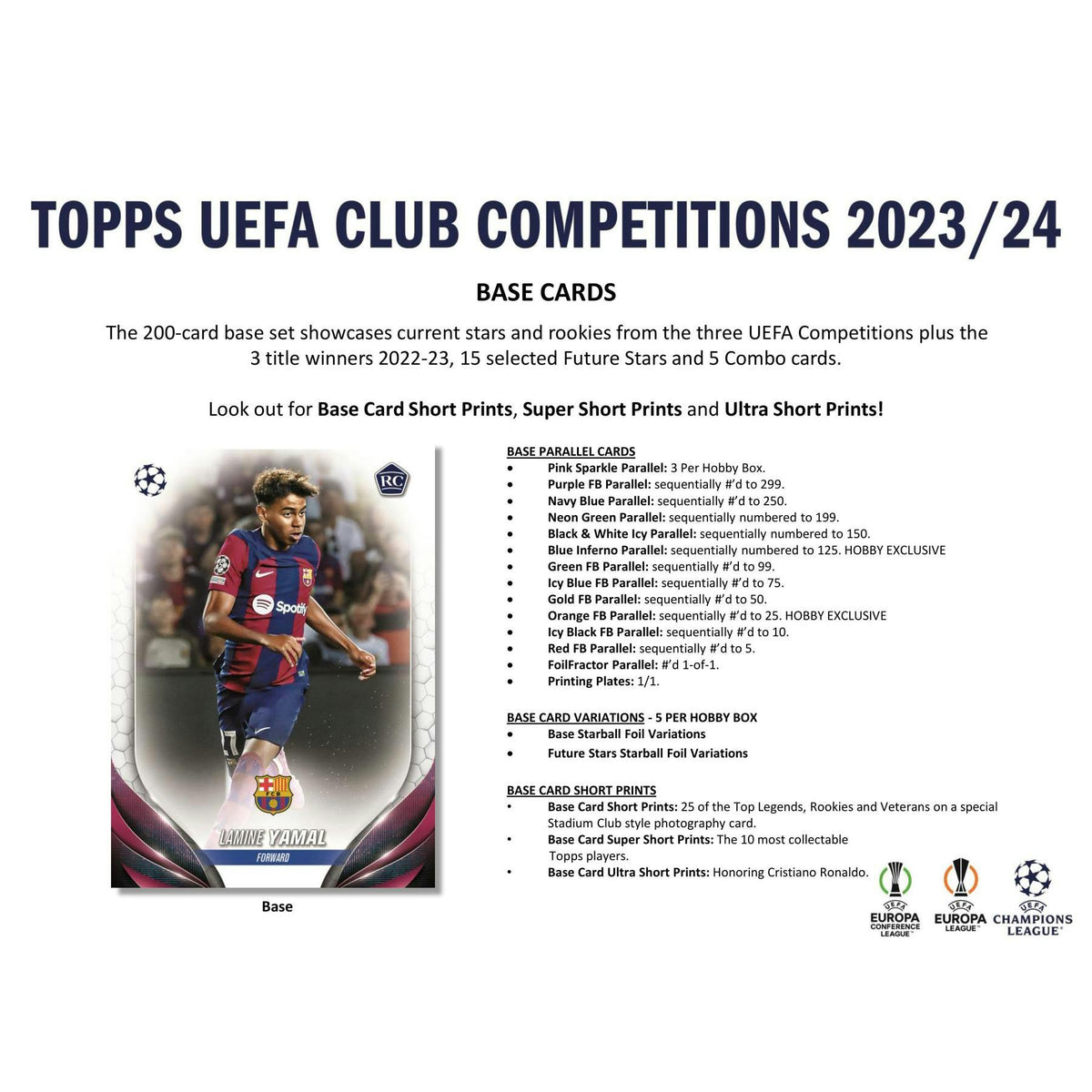 2023/24 Topps UEFA Club Competitions Soccer Hobby Box