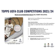 2023/24 Topps UEFA Club Competitions Soccer Hobby Box