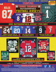 2023 TriStar Hidden Treasures Autographed Football Jersey Hobby Box (Reed Buy)