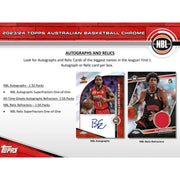 2023/24 Topps Chrome NBL Australian Basketball Hobby Pack