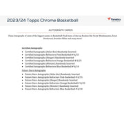 2023/24 Topps Chrome Basketball Blaster Box