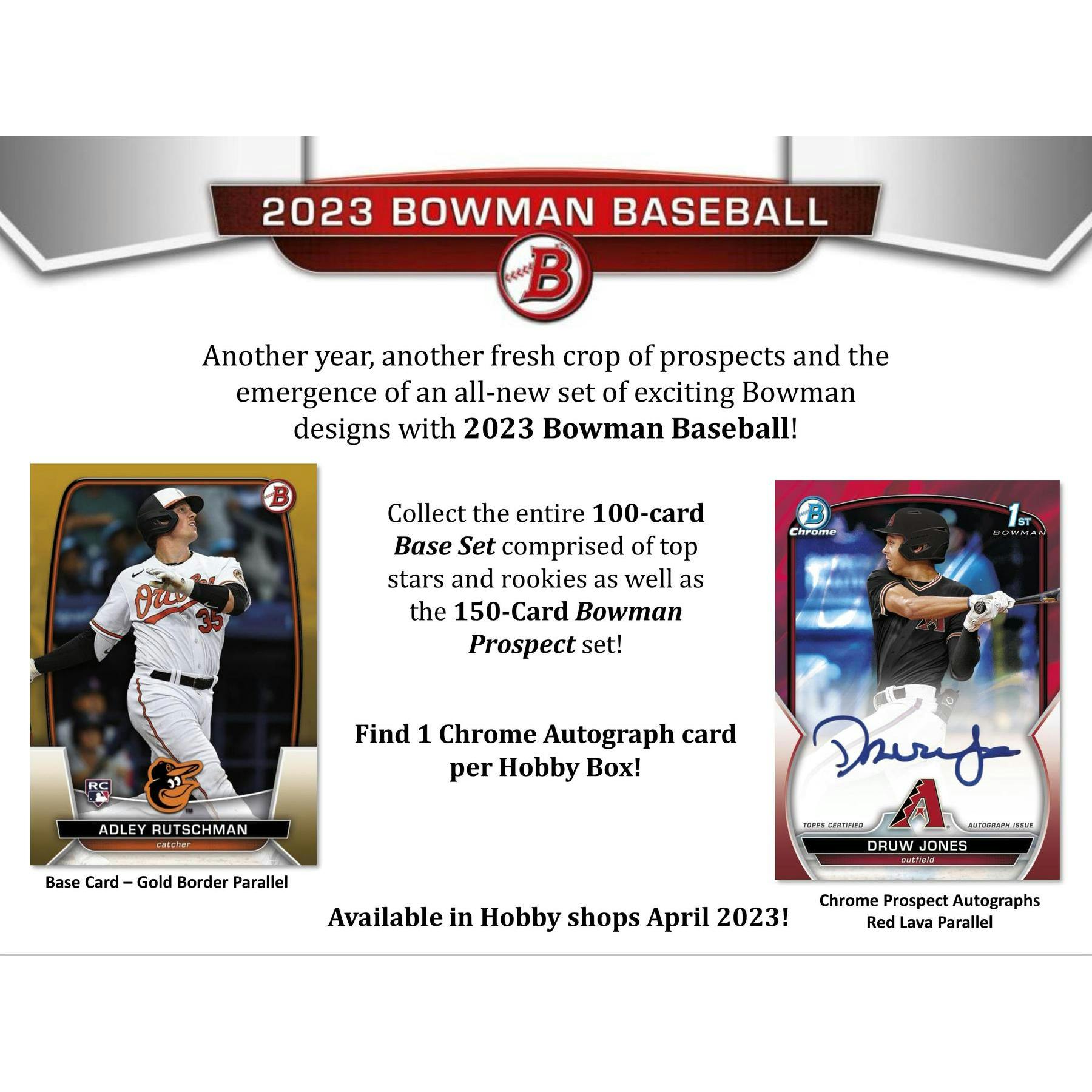 2023 Bowman Baseball Hobby 12-Box Case