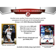2023 Bowman Baseball Hobby Box