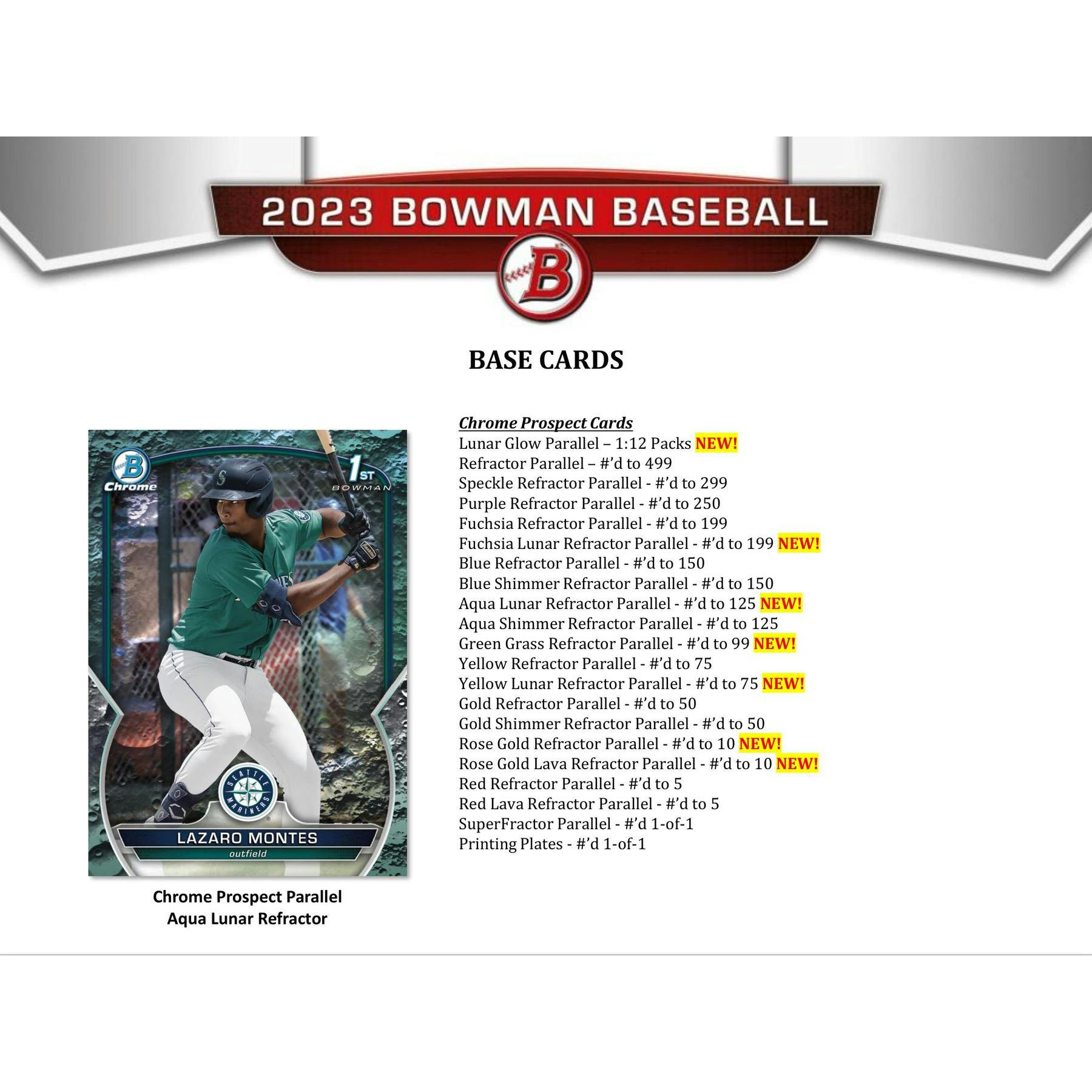 2023 Bowman Baseball Hobby Jumbo 8-Box Case