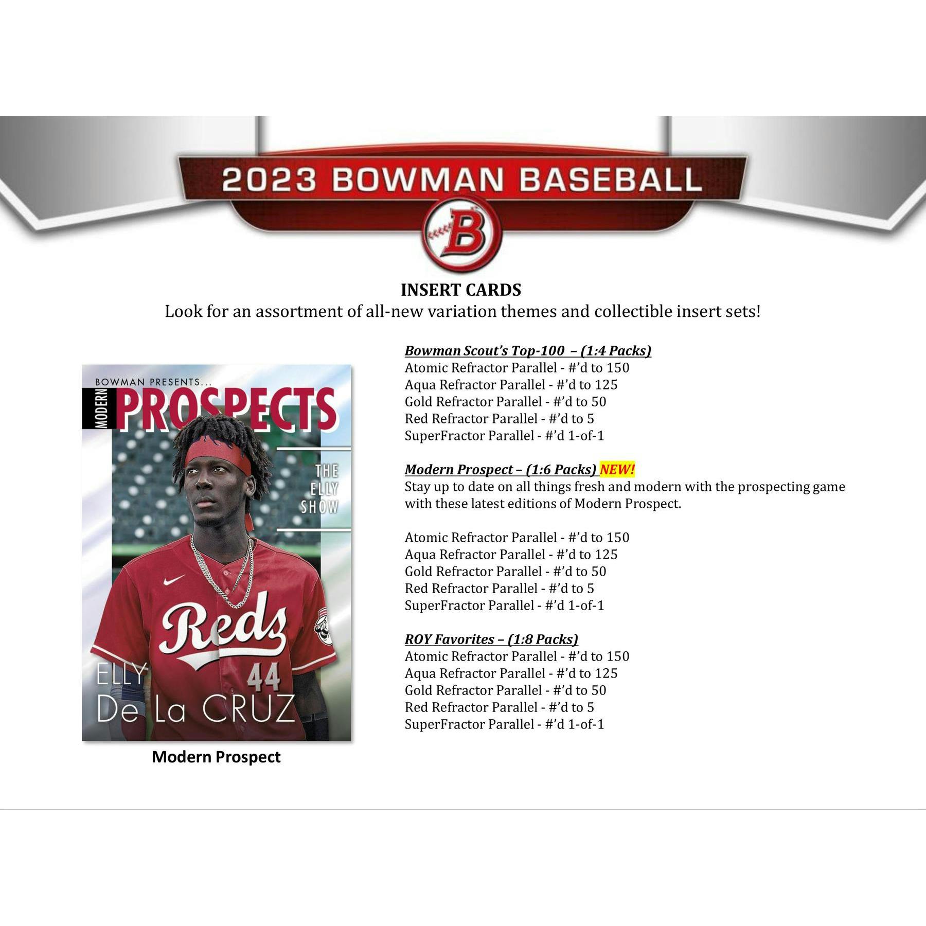 2023 Bowman Baseball Hobby Jumbo 8-Box Case