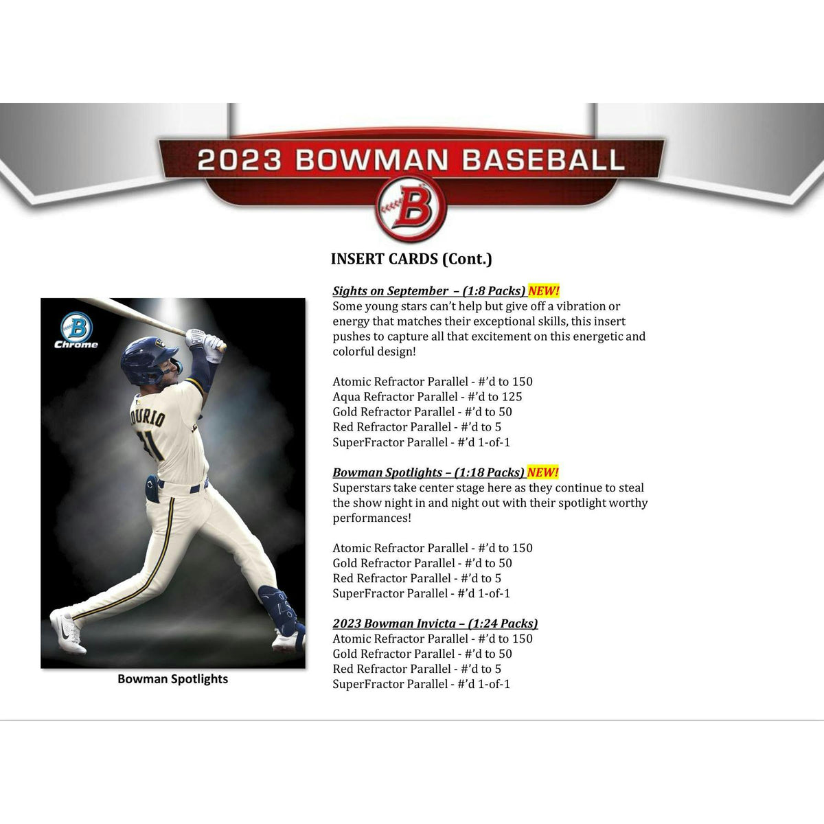 2023 Bowman Baseball Hobby Jumbo 8-Box Case