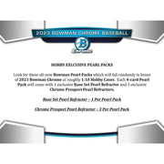 2023 Bowman Chrome Baseball Hobby 12-Box Case