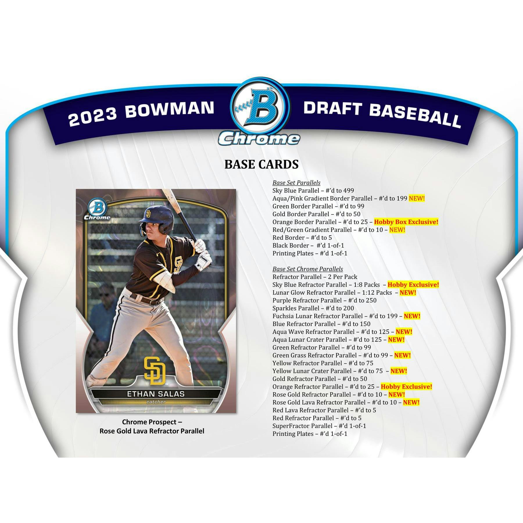 2023 Bowman Draft Baseball Hobby Jumbo Box