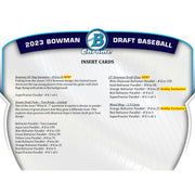 2023 Bowman Draft Baseball Hobby Jumbo 8-Box Case