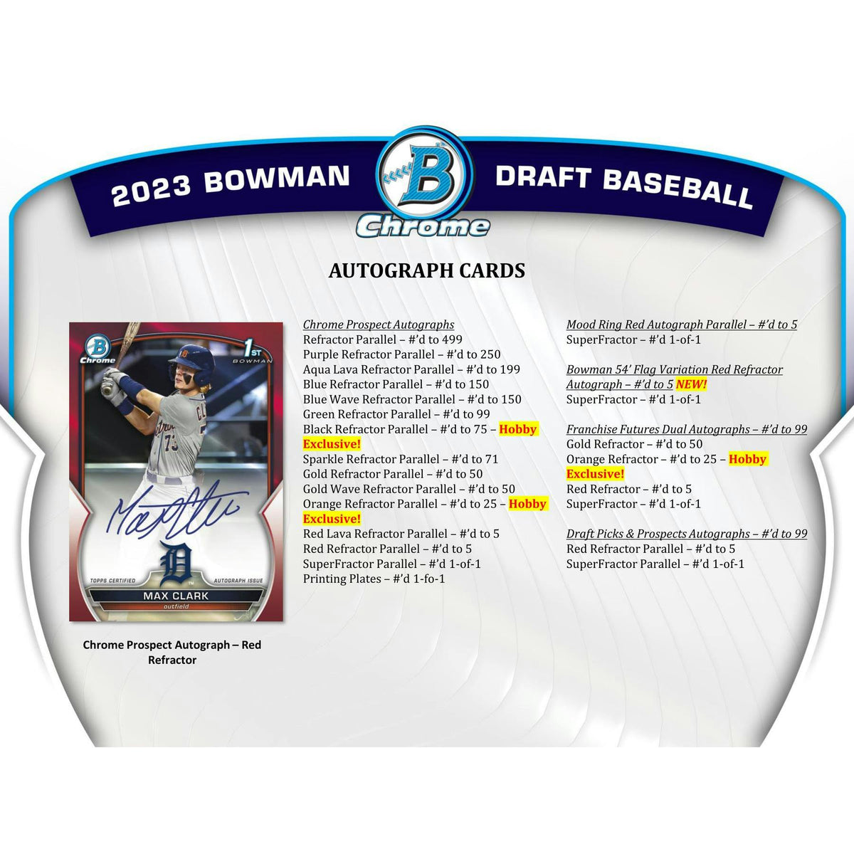 2023 Bowman Draft Baseball Hobby Jumbo 8-Box Case