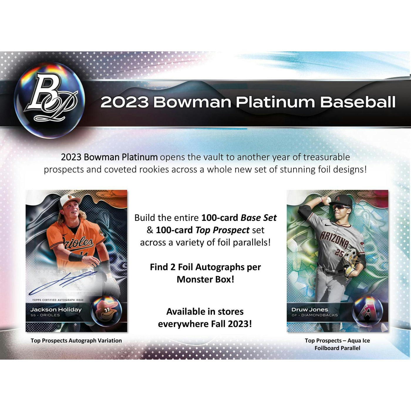2023 Bowman Platinum Baseball Monster Box